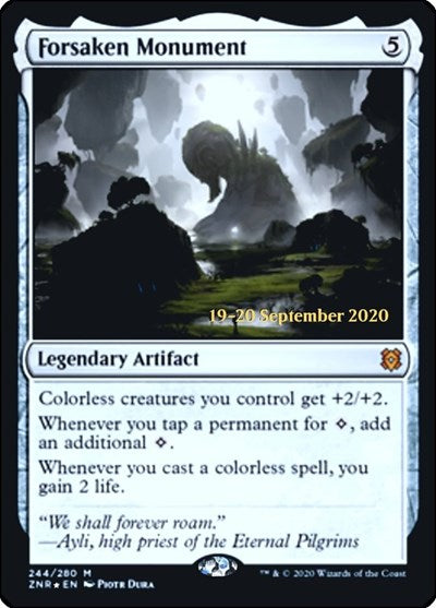 Forsaken Monument (Promos: Prerelease Cards) Near Mint Foil