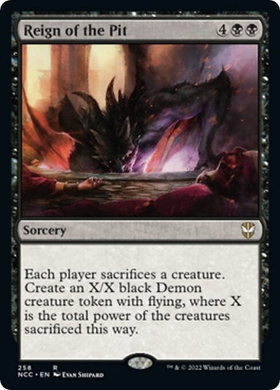 Reign of the Pit (Commander: Streets of New Capenna) Medium Play