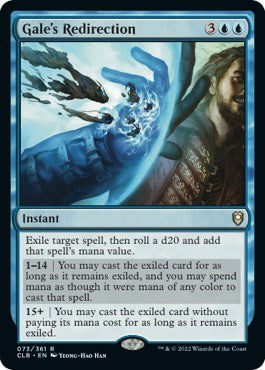 Gale's Redirection (Commander Legends: Battle for Baldur's Gate) Near Mint