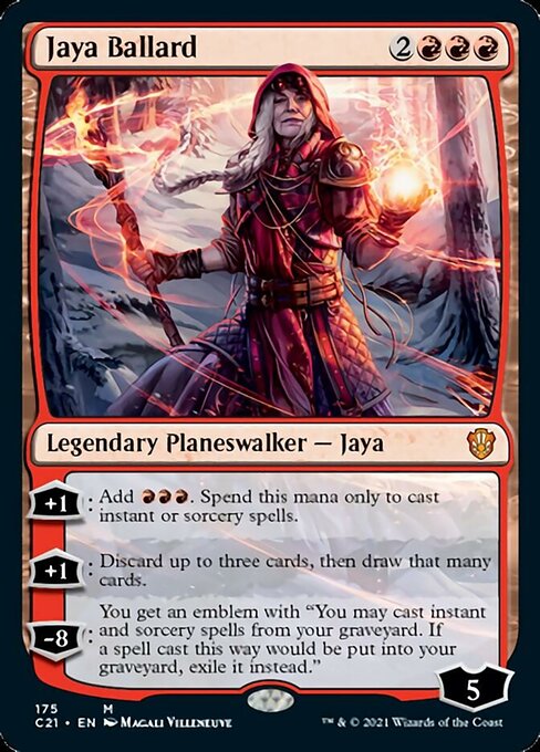 Jaya Ballard (Commander 2021 Strixhaven) Near Mint