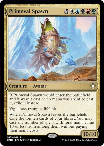 Primeval Spawn (Commander: Dominaria United) Near Mint