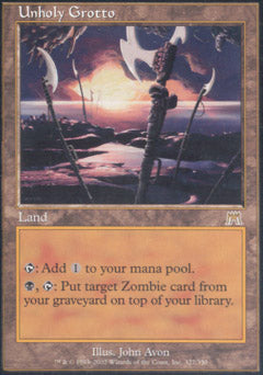 Unholy Grotto (Onslaught) Light Play