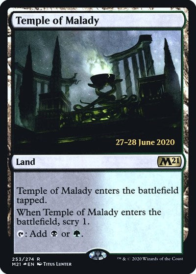 Temple of Malady (M21) (Promos: Prerelease Cards) Near Mint Foil