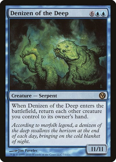 Denizen of the Deep (Duels of the Planeswalkers) Light Play