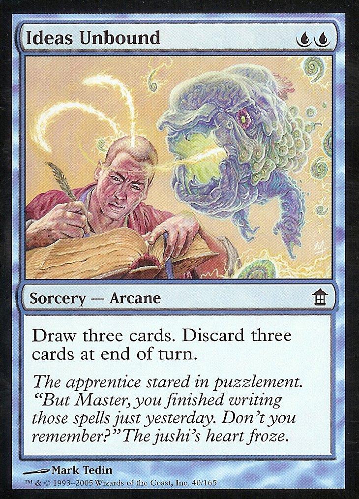 Ideas Unbound (Saviors of Kamigawa) Heavy Play