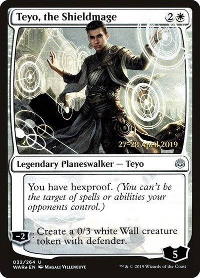 Teyo, the Shieldmage (Promos: Prerelease Cards) Medium Play Foil