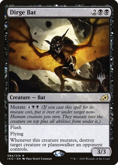 Dirge Bat (Promo Pack: Ikoria) Near Mint