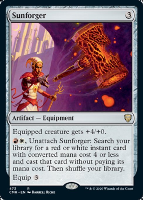 Sunforger (Commander 2020 Commander Legends) Near Mint