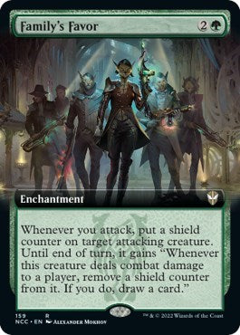 Family's Favor (Extended Art) (Commander: Streets of New Capenna) Near Mint