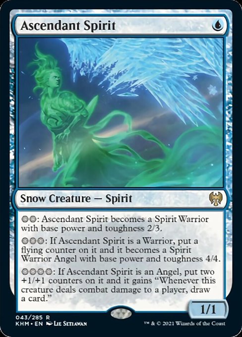 Ascendant Spirit (Kaldheim) Medium Play