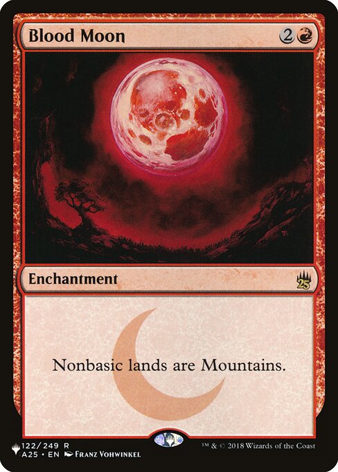 Blood Moon (The List) Near Mint