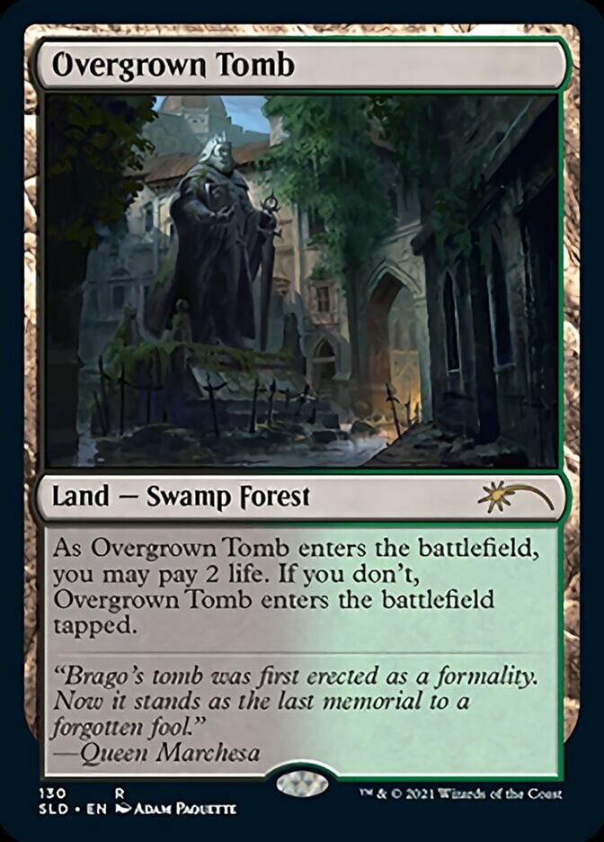 Overgrown Tomb (Secret Lair) Near Mint