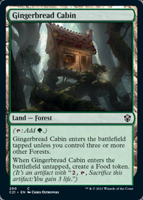Gingerbread Cabin (Commander 2021 Strixhaven) Near Mint
