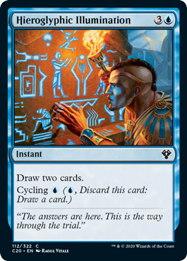 Hieroglyphic Illumination (Commander 2020 Ikoria) Near Mint