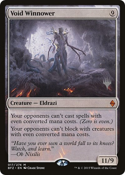 Void Winnower (Promo Pack: Kaldheim) Light Play Foil