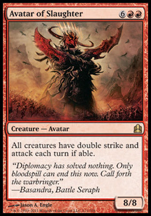 Avatar of Slaughter (Commander) Near Mint