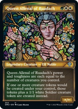 Queen Allenal of Ruadach (Textured Foil) (Dominaria United) Light Play Foil