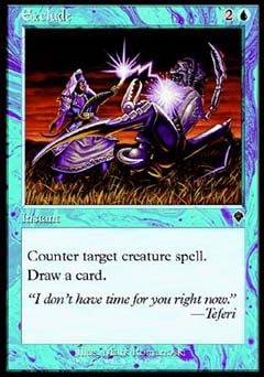 Exclude (Invasion) Medium Play Foil