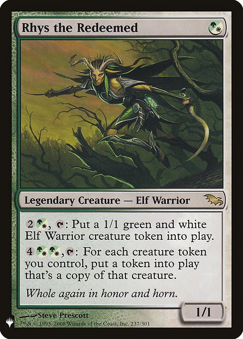 Rhys the Redeemed (Mystery Booster) Near Mint
