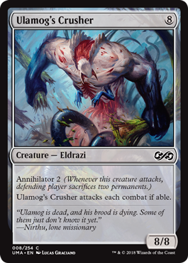 Ulamog's Crusher (Ultimate Masters) Light Play
