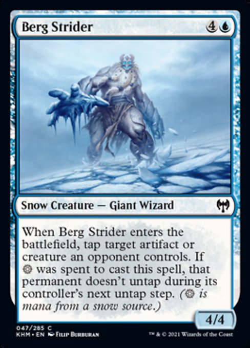 Berg Strider (Kaldheim) Near Mint Foil