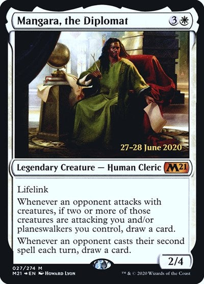 Mangara, the Diplomat (Promos: Prerelease Cards) Near Mint Foil