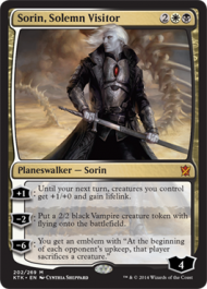 Sorin, Solemn Visitor (Khans of Tarkir) Near Mint