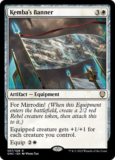 Kemba's Banner (Commander: Phyrexia: All Will Be One) Near Mint