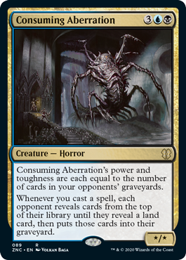 Consuming Aberration (Commander 2020 Zendikar Rising) Light Play