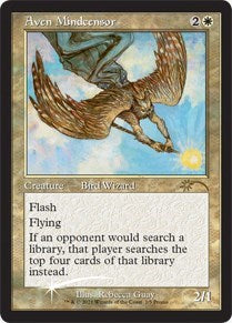 Aven Mindcensor (Retro Frame) (Promos: WPN and Gateway) Light Play Foil