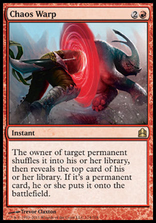 Chaos Warp (Commander) Near Mint