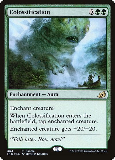 Colossification (IKO Bundle) (Promos: Unique and Miscellaneous) Light Play Foil