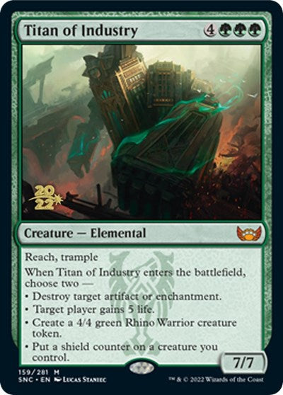 Titan of Industry (Promos: Prerelease Cards) Near Mint Foil