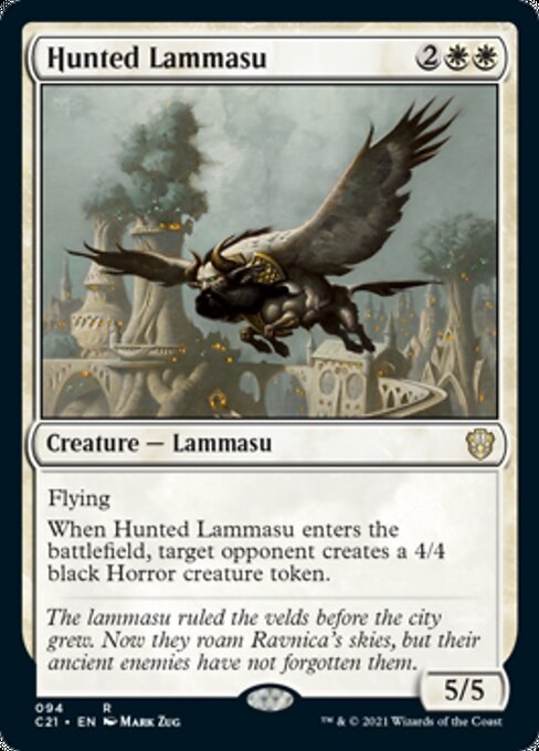 Hunted Lammasu (Commander 2021 Strixhaven) Near Mint
