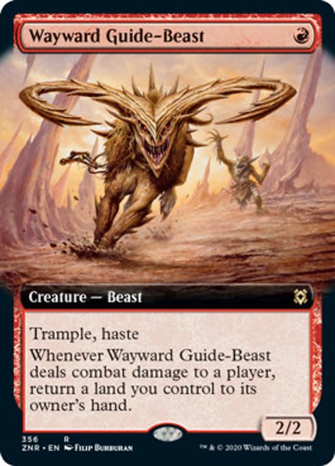 Wayward Guide Beast Extended Art|10|0|0.00