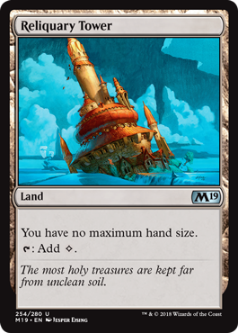 Reliquary Tower (Magic 2019 Core Set) Near Mint Foil