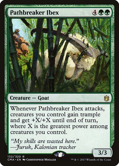 Pathbreaker Ibex (Commander Anthology) Near Mint
