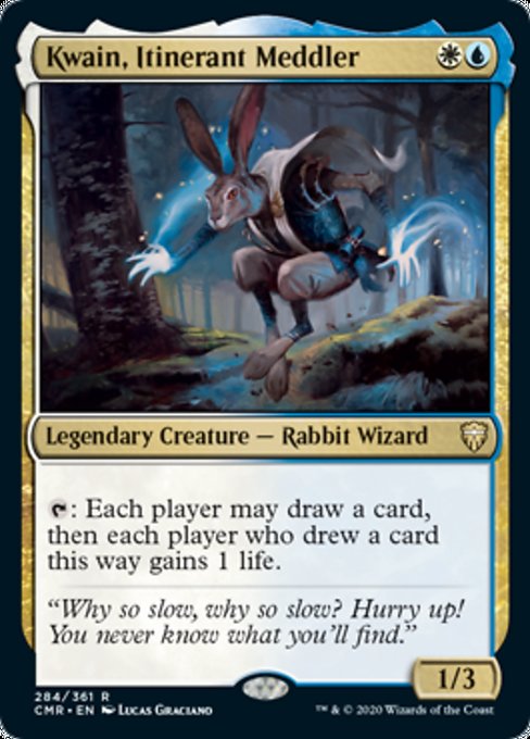 Kwain, Itinerant Meddler (Commander Legends) Light Play