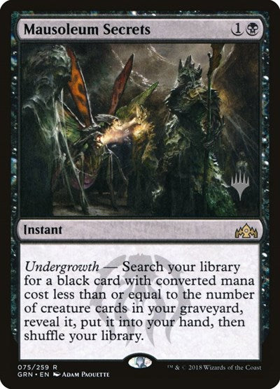 Mausoleum Secrets (Promo Pack: Theros Beyond Death) Light Play