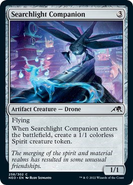 Searchlight Companion (Kamigawa: Neon Dynasty) Medium Play