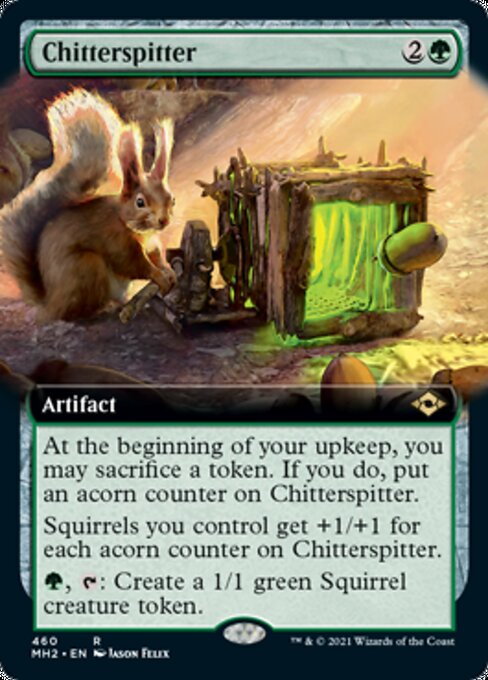 Chitterspitter (Extended Art) (Modern Horizons 2) Near Mint Foil