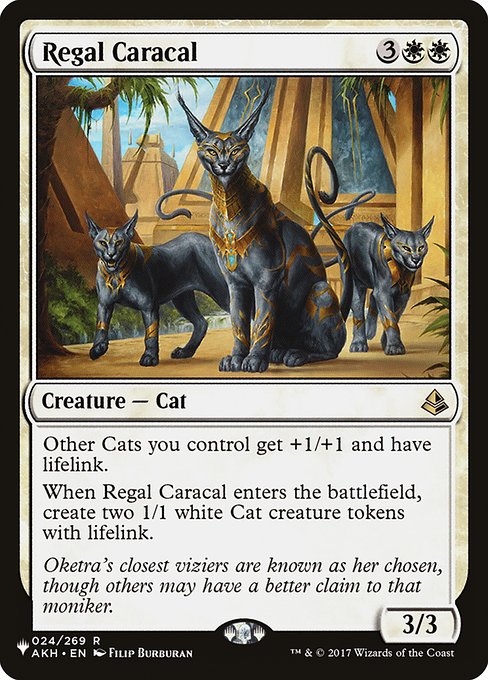 Regal Caracal (The List) Near Mint