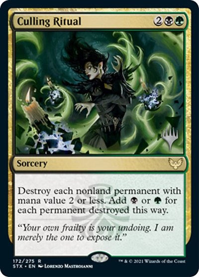 Culling Ritual (Promo Pack: Strixhaven) Near Mint Foil