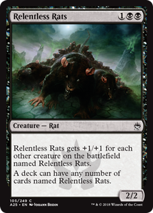 Relentless Rats (Masters 25) Near Mint