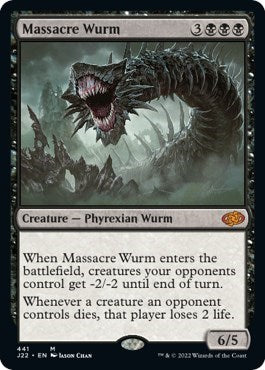 Massacre Wurm (Jumpstart 2022) Near Mint