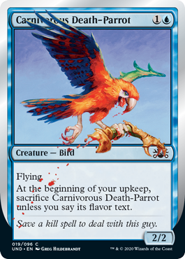 Carnivorous Death Parrot|1|0|0.00