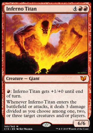 Inferno Titan (Commander 2015) Medium Play