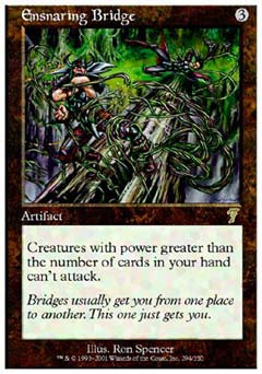 Ensnaring Bridge (7th Edition) Medium Play Foil