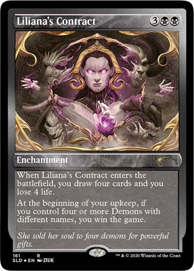 Liliana s Contract Foil Etched|0|0|0.00