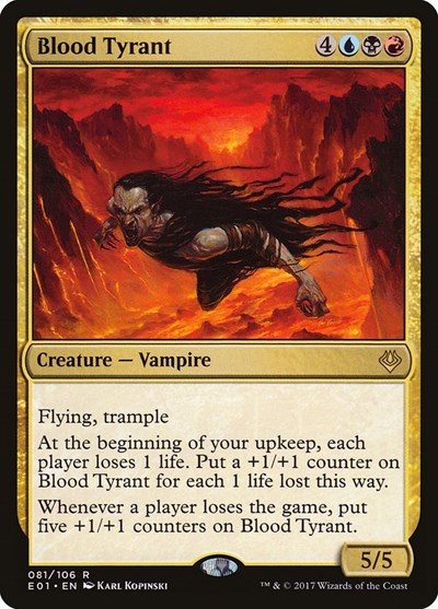 Blood Tyrant (Archenemy: Nicol Bolas) Light Play